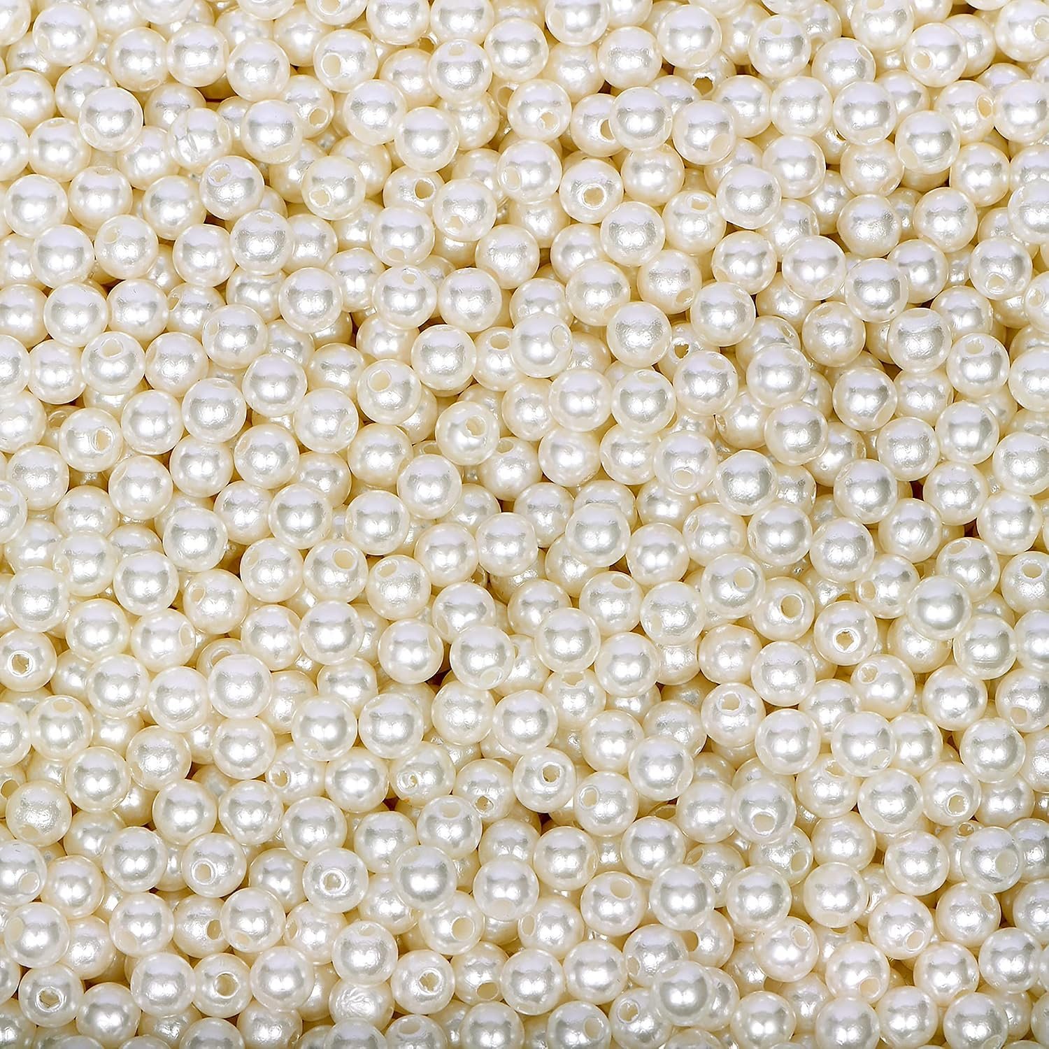AceFun 1825pcs Pearl Beads for Jewelry Making Pearls for Crafts with Hole - Image 2