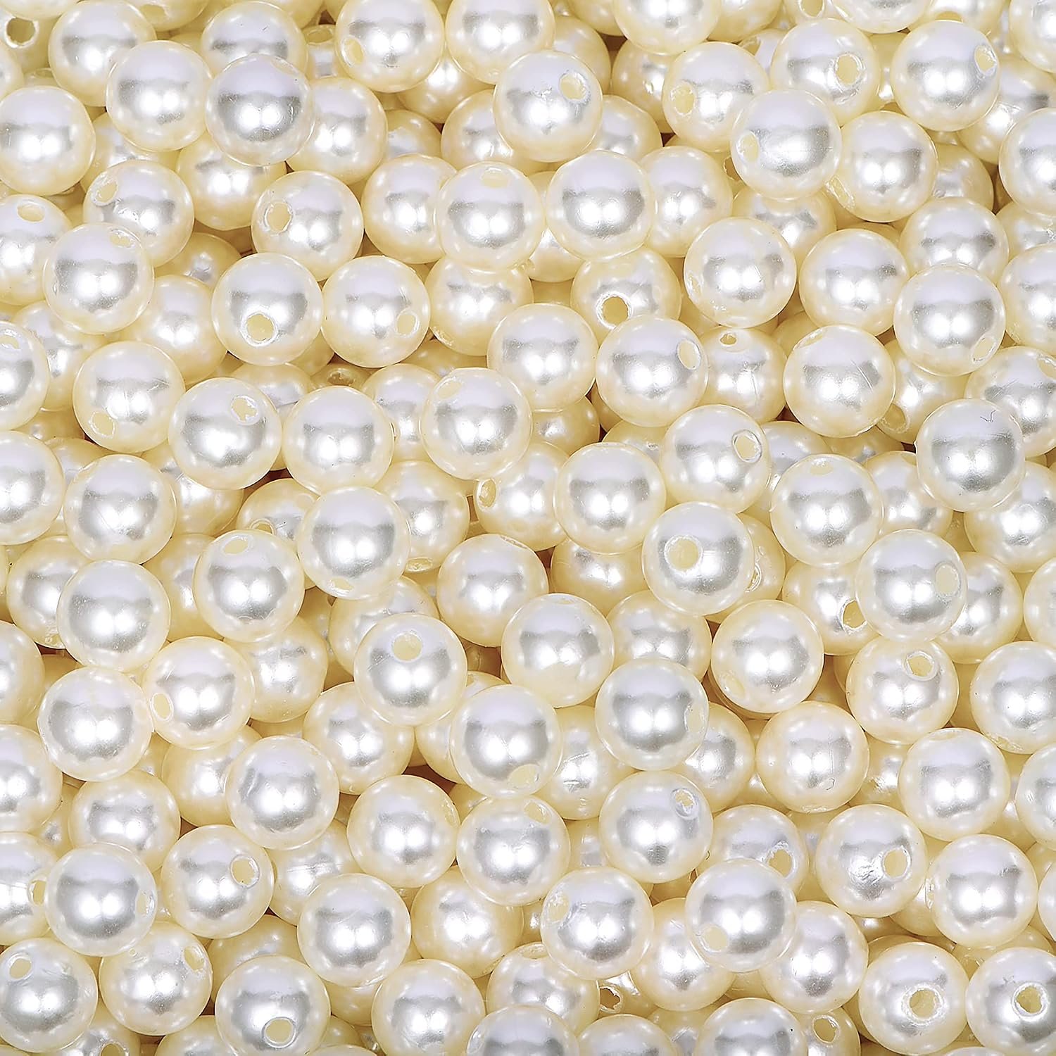 AceFun 1825pcs Pearl Beads for Jewelry Making Pearls for Crafts with Hole - Image 6
