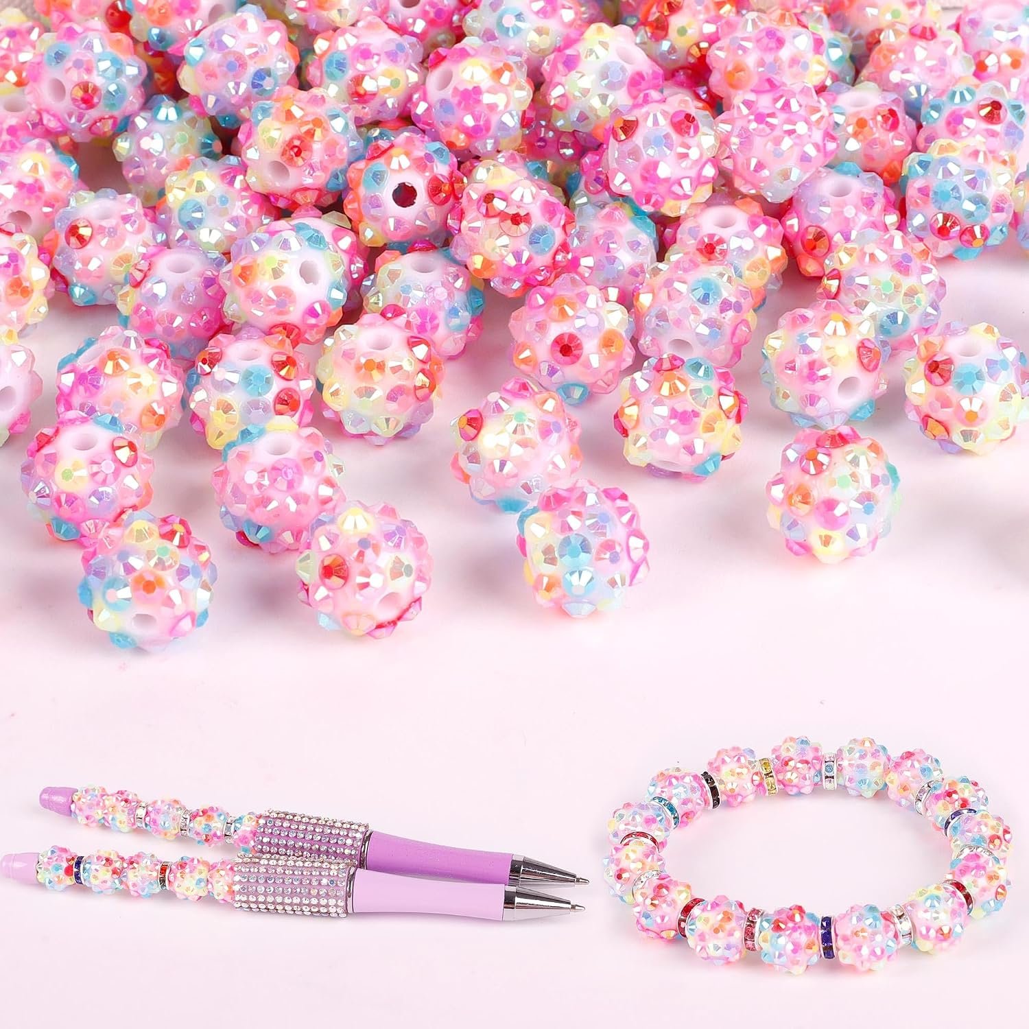 250 Pcs Beads for Pens, Focal Beads for Beadable Pens - Image 9