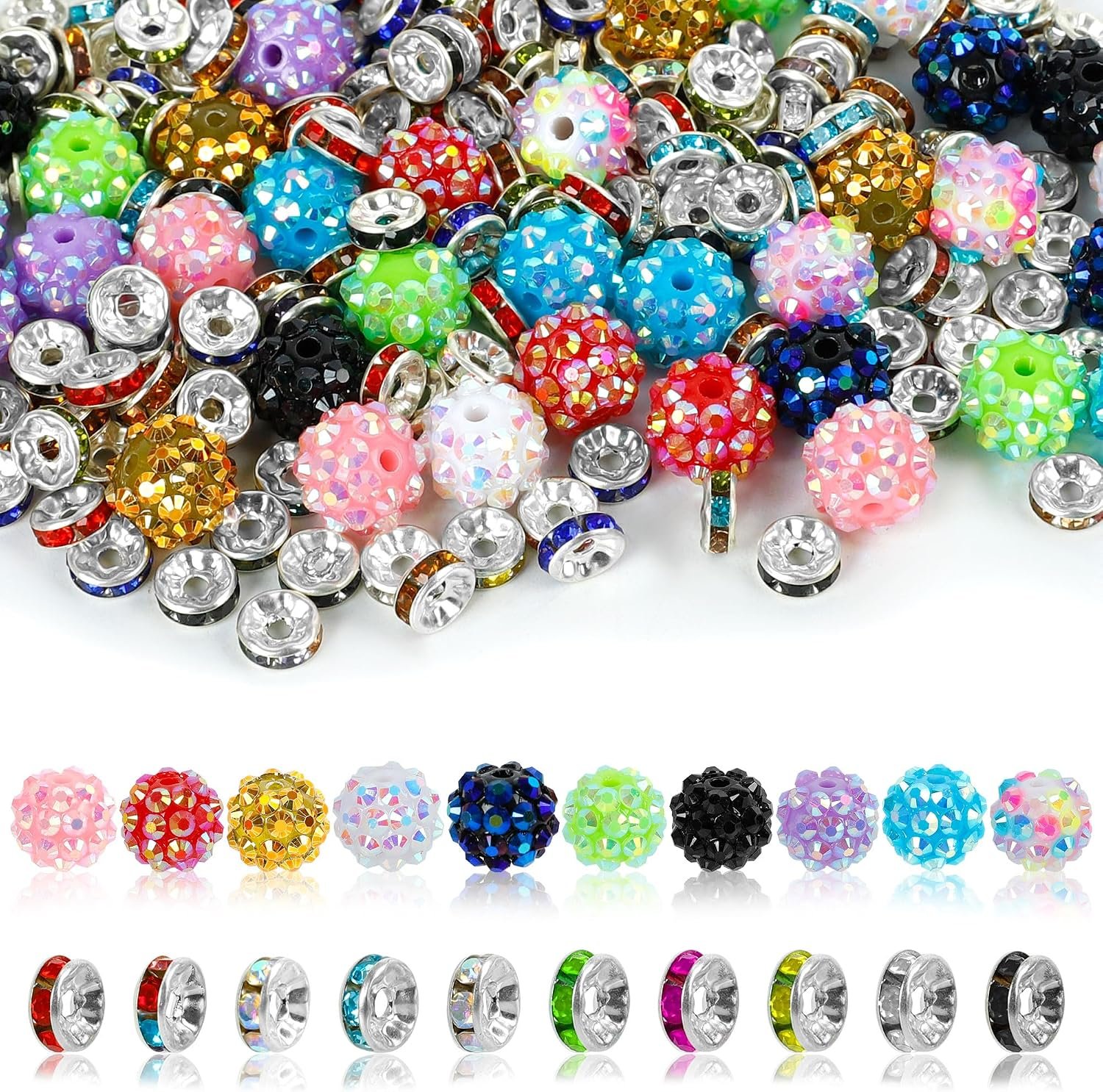 250 Pcs Beads for Pens, Focal Beads for Beadable Pens - Image 2