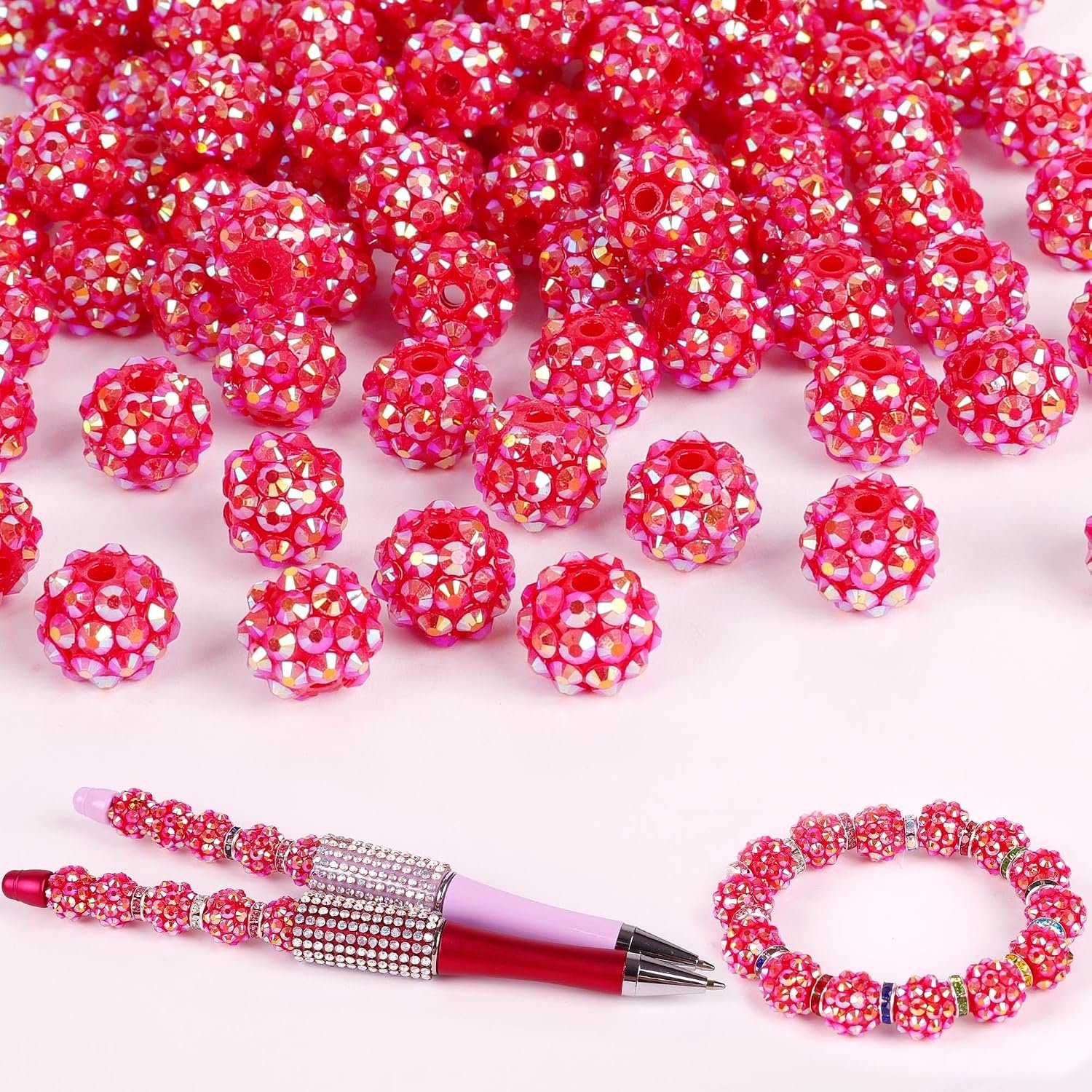 250 Pcs Beads for Pens, Focal Beads for Beadable Pens - Image 3