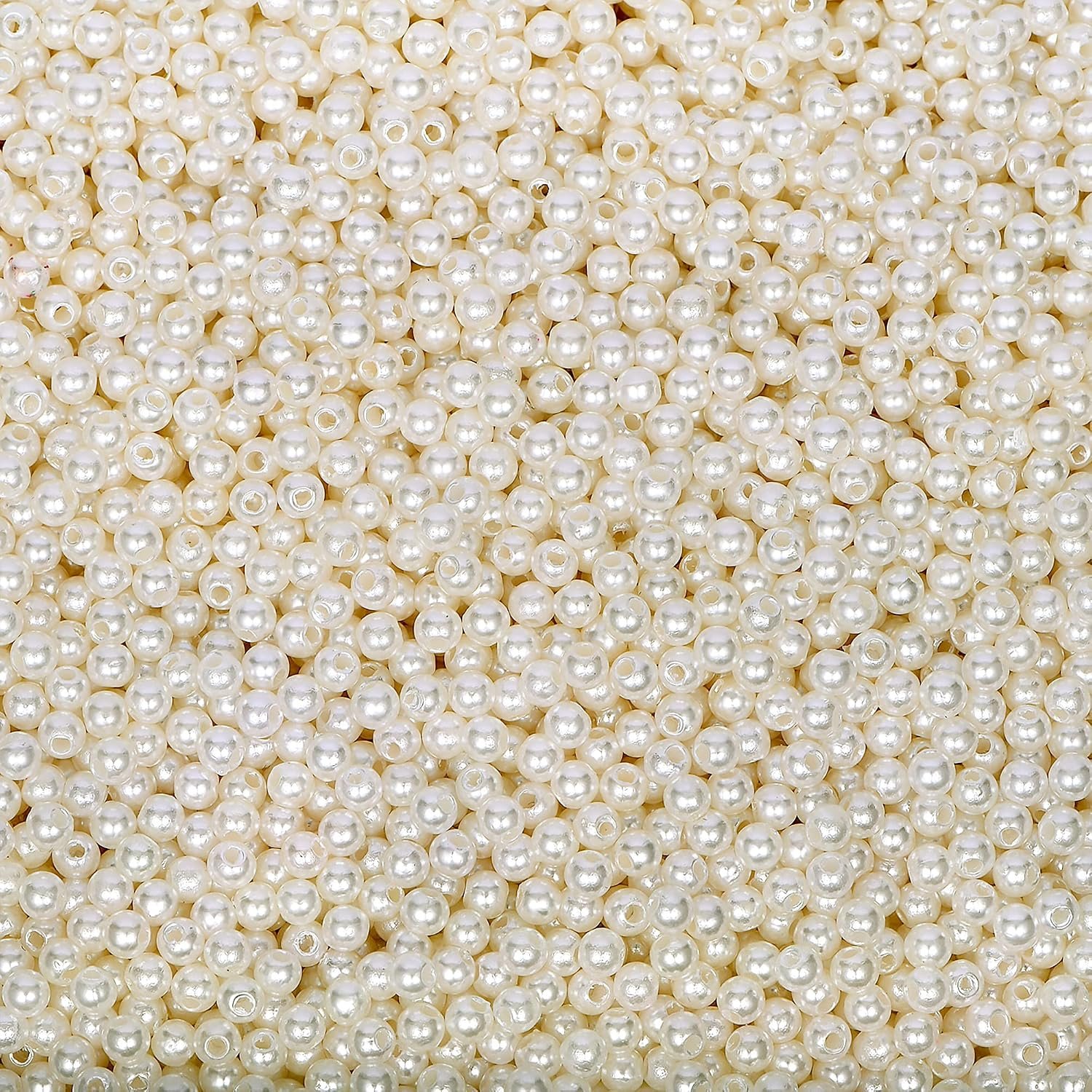 AceFun 1825pcs Pearl Beads for Jewelry Making Pearls for Crafts with Hole - Image 3