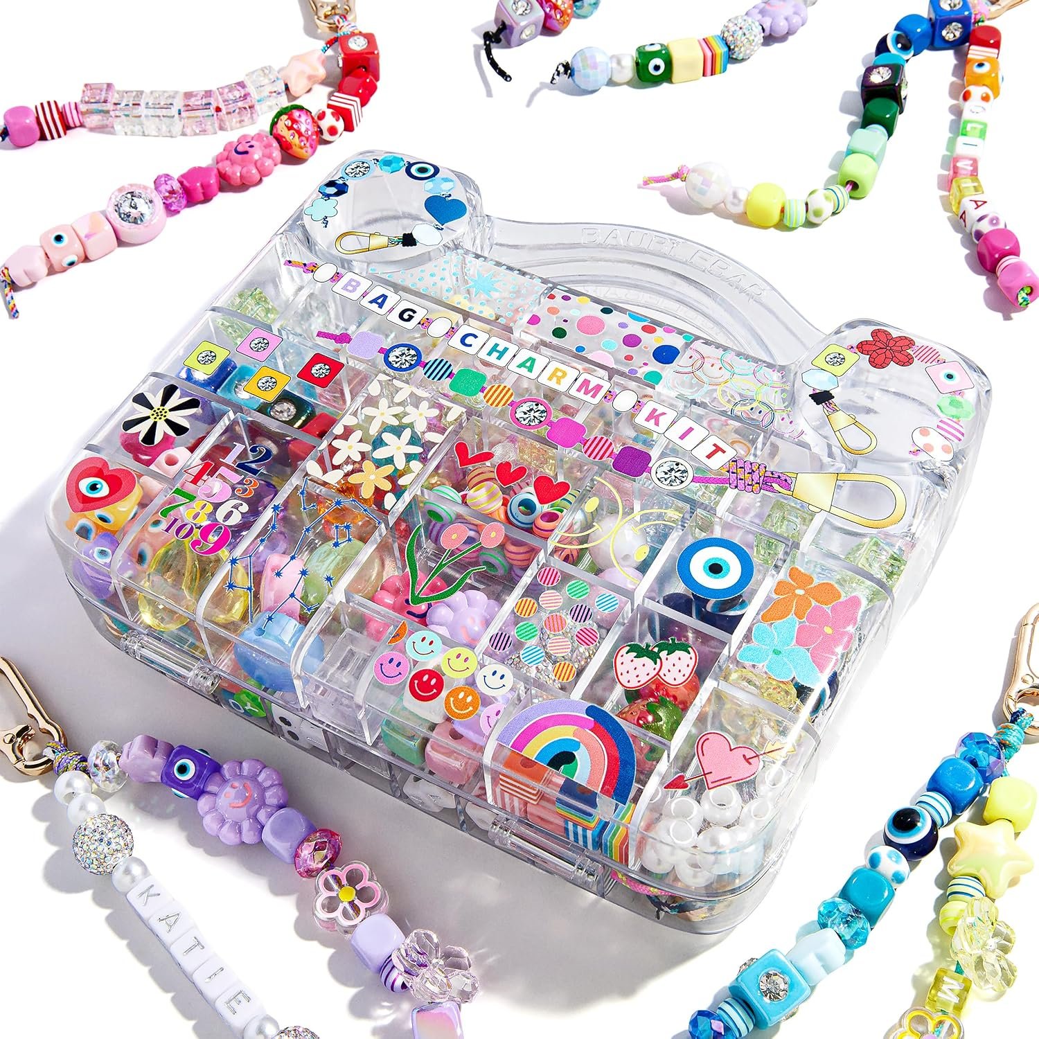 BaubleBar Ultimate DIY Bag Charm Kit | Oprah’s Favorite Things | Great for a Gift,