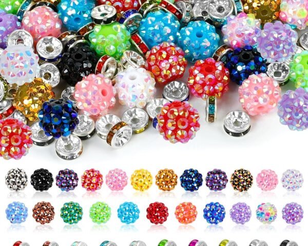 250 Pcs Beads for Pens, Focal Beads for Beadable Pens