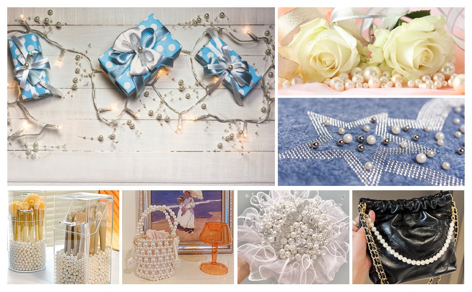pearl beads for crafting crafts cute beads faux pearls 4mm 6mm 8mm decorative vases filler bulk