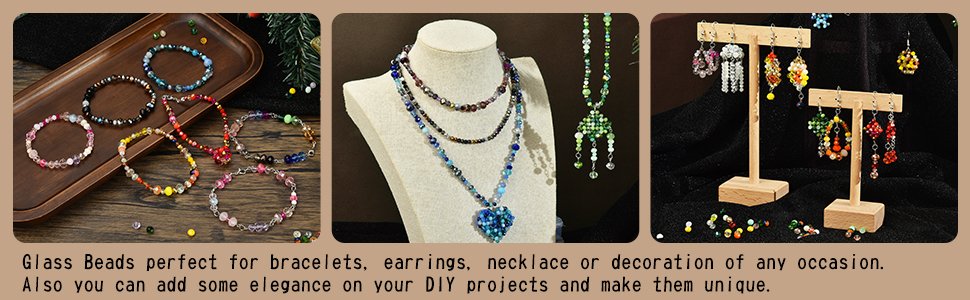 Glass Beads for DIY Craft